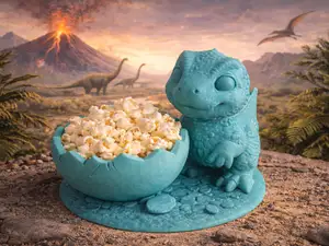 Baby Raptor Snack Bowl
