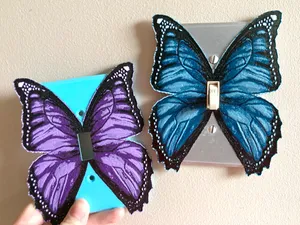 Butterfly Wing Light Switch Cover