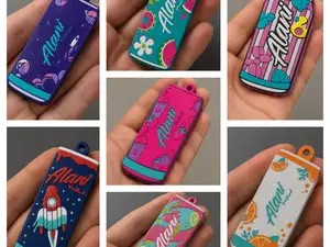 Alani Energy Drink Pack 8 flavors Llavero abrelata