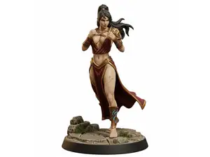 Monk Human Female D&D Miniature (40mm)
