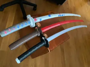 Folding Collapsing Katana (+ trigger/lock and handle plug)