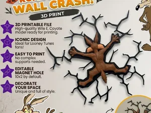 WILE E COYOTE PUM- Classic Cartoon Impact no AMS