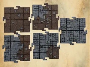 Tuiles V1 - set Pavé