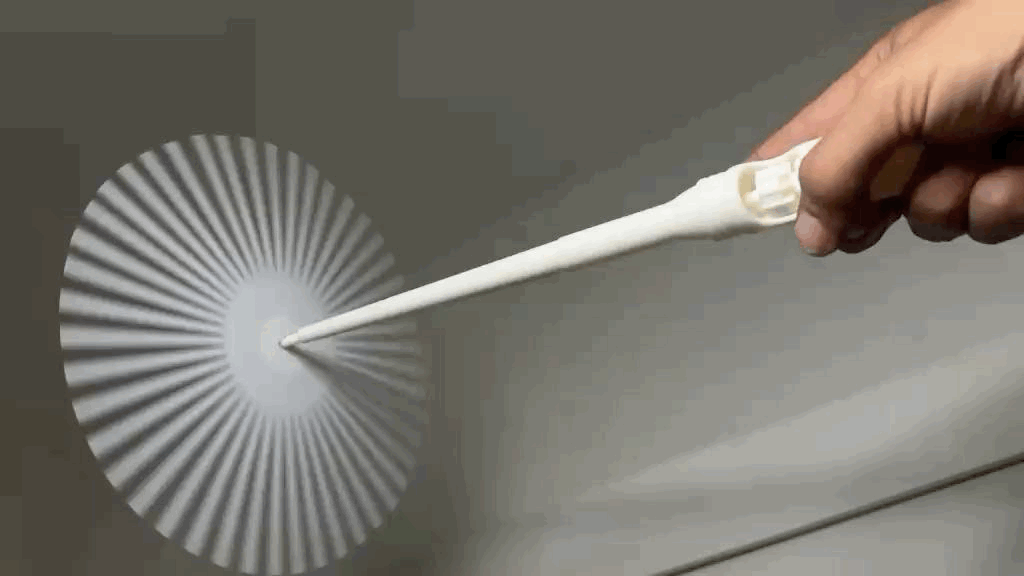 Giant dandelion magic wand anti-dragons (spinner)