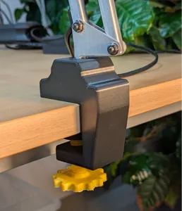 Tischklemme für Arbeitslampen, Lupenleuchten, usw.