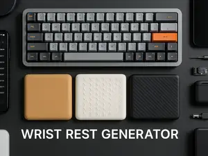 Wrist Rest Generator – Comfort Tailored to You