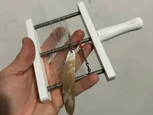 Tirlindana lenza artificiale pesca girevole ami