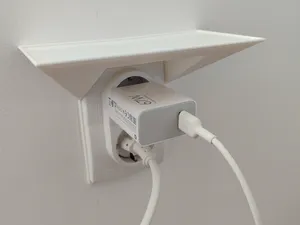 Phone shelf for double socket Aling conel-prestige
