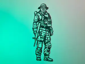 Art mural Agent Bataillon Brésilien CSGO/CS2