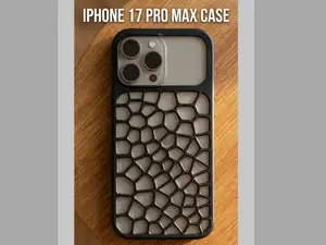 Iphone 17 Pro Max Voronoi Case