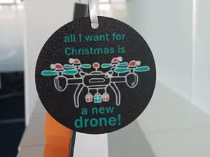 Christmas FPV Pilot Ornament/Keychain