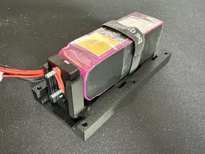 Lipo battery tray