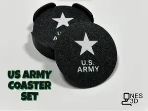 U.S. Army Coaster Set