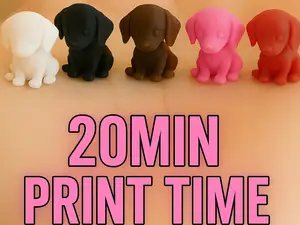Mini Cute Dachshund –Adorable Puppy Figurine