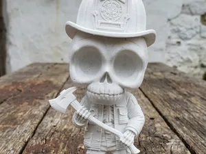 Chill Skeleton - The Firefighter