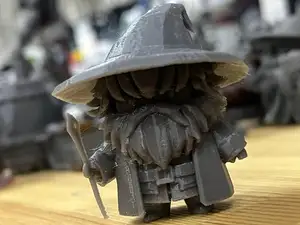 Harry Potter Chibi Hagrid – 3D Printable Figure