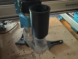 Shop Vac Adapter for Genmitsu 4040 CNC Dust Shoe