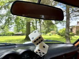 Classic Hanging Mirror Dice