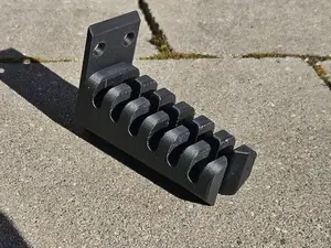 Grill fork holder