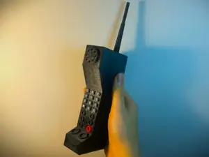 Classic 1980s "Brick" Telephone Retro Model