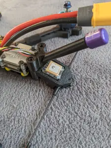TBS Source One V5 FTP GPS/RX Antenna mount