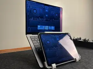 MacBook Pro and iPad Pro Stand Combo