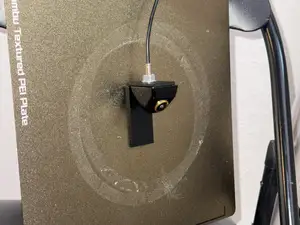 Rear view camera holder with 6,5 mm hole