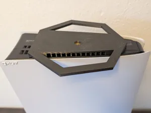 Parametric PS5 Pro Vertical Stand with air duct