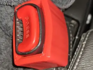 Remix seat belt clip cover