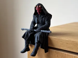 Darth Maul Sitting on Shelf | AMS & Single Color