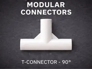 Customizable T-Connector (OpenSCAD)