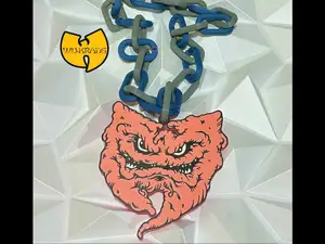 Wu-Krang: Necklace, wall art, or coaster