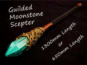 Guilded Moonstone Scepter