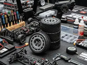 1/10 - 1/8 RC Sport Performance Wheel & Tire Set