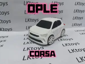 ople corsa分件组装免涂色 Q版玩具跑车
