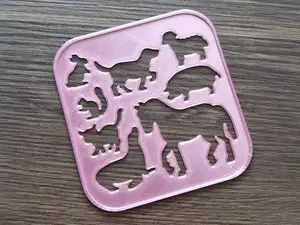 Animals Drawing Stencil