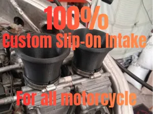 Parametric Slip-On Velocity Stack Motorcycle / ITB