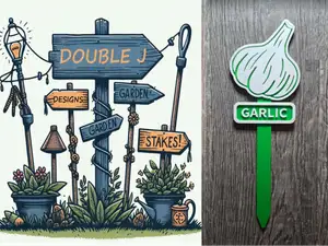 GARLIC - Garden Stake