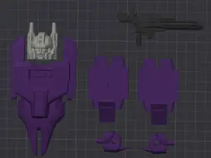 G1 Abominus Combiner Replacement Kit (Terrorcons)
