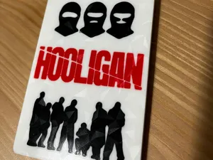 Photocard Holder BTS ARIRANG HOOLIGAN - Blanco