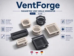 VentForge - Parametric Vents & Covers