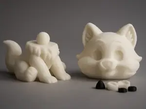 Flexi Snow Wolf - No AMS - No Supports -Head+Body