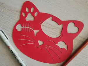 Kitty Cat Stencil