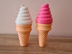 Ice Cream Screw Top Container