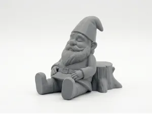Sleeping garden gnome