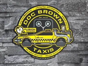 Hueforge Taxi Brown