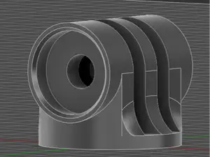 Low Profile GoPro/DJI/Insta360 Action Camera Mount