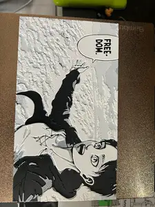 Eren Yeager HueForge Panel