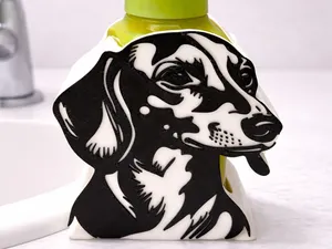 Dachshund BBW & Interchangeable Soap Holder