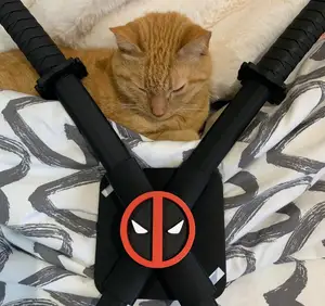 CROSS-SECTIONAL KATANA SHEATHE + DEADPOOL LOGO